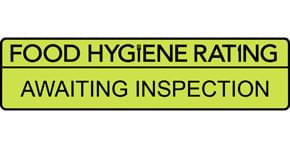 Food hygiene Rating of AwaitingInspection